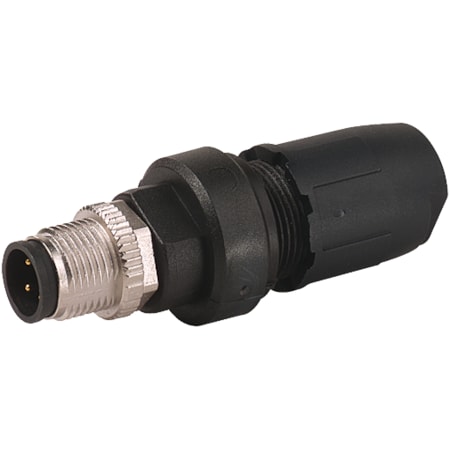 Murrelektronik MOSA M12 MALE 0 Degree FIELD-WIREABLE (IDC), 4-pol. 0.5-1.0mm 7000-12521-0000000